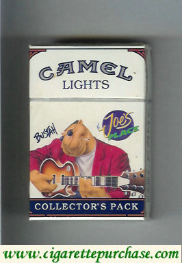 Camel Collectors Pack Joes Place Bustah Lights cigarettes hard box